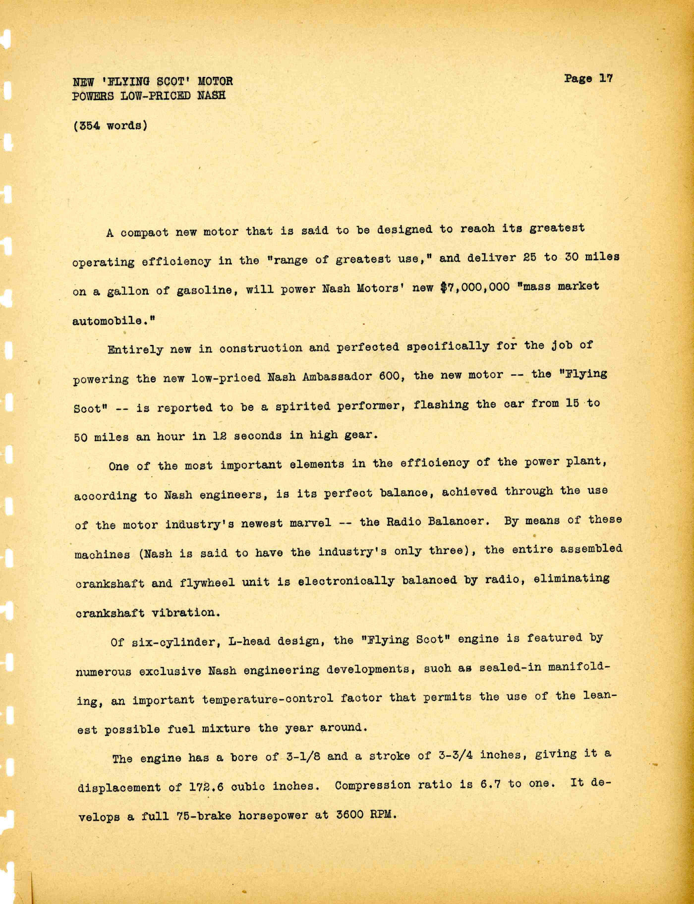 1941 Nash Press Kit Page 45